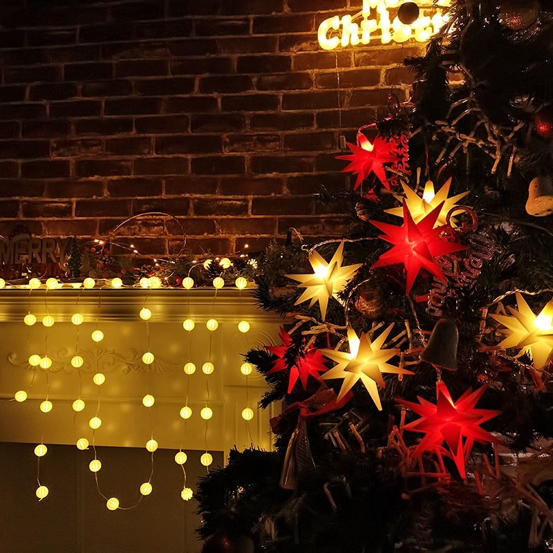 Plastic Fifteen Angles Explosive Star LED light