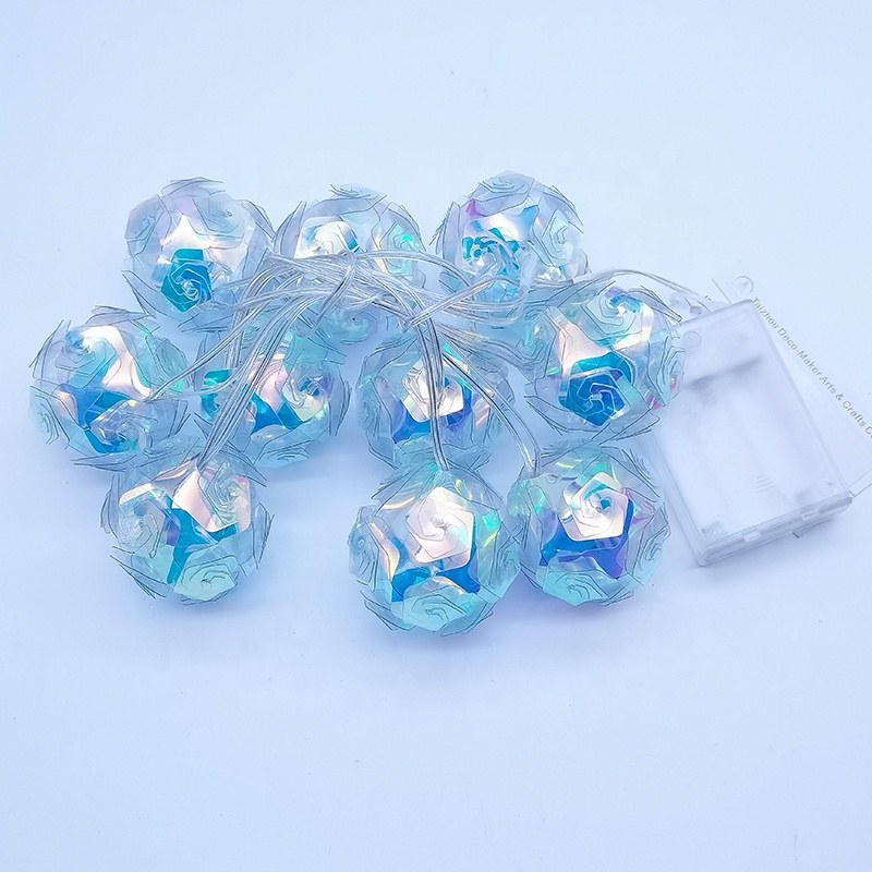 Laser Dream Rose Flower LED string light-3AA