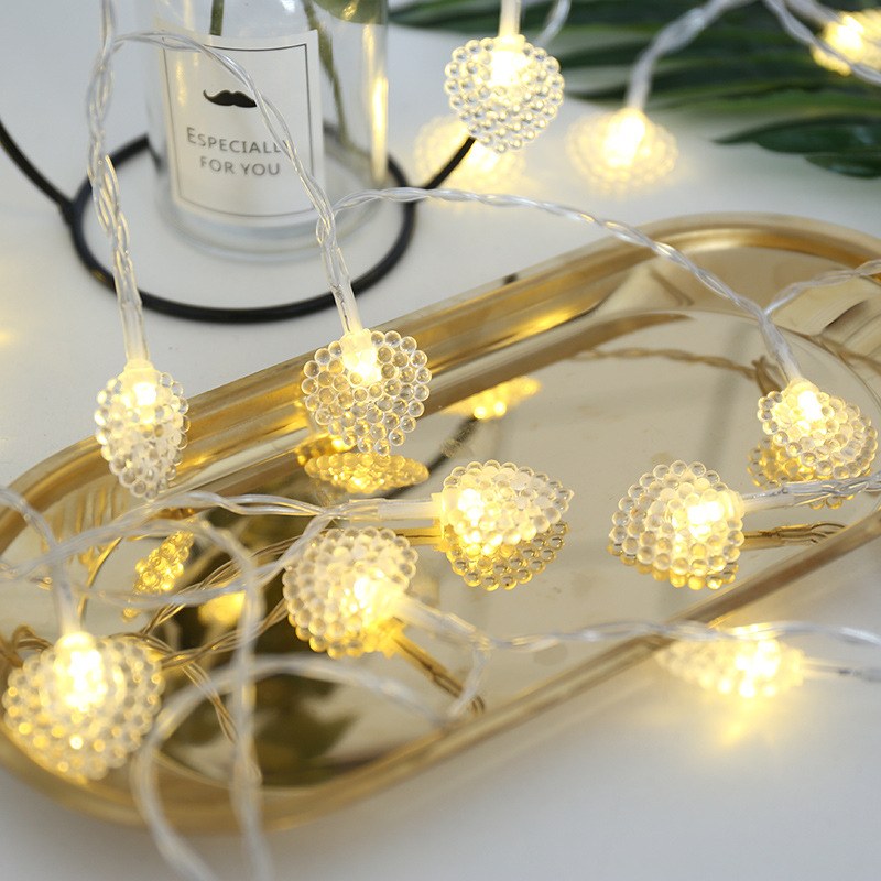 LED string light-Heart 2AA