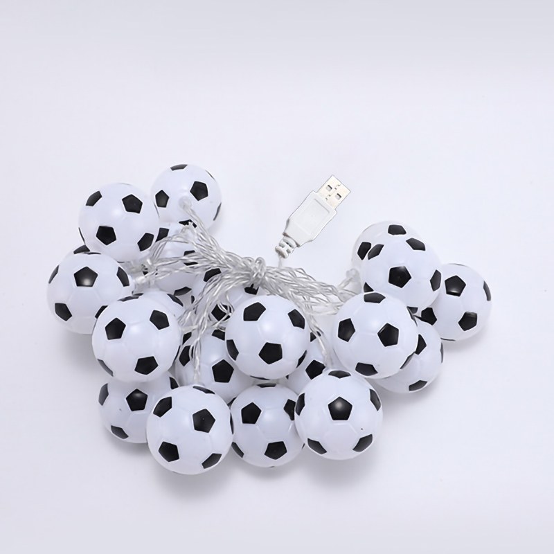 C LED string light-football USB