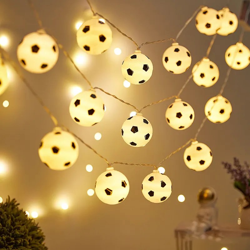 B LED string light-football 3AA