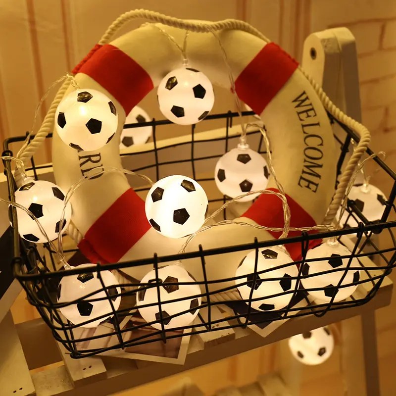 B LED string light-football 3AA