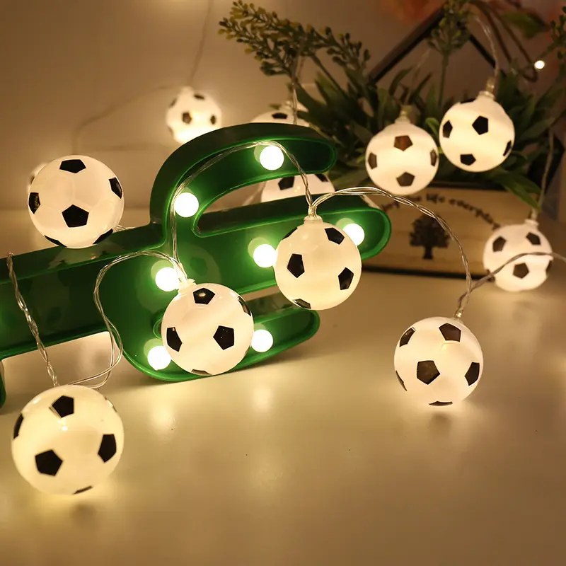 B LED string light-football 3AA