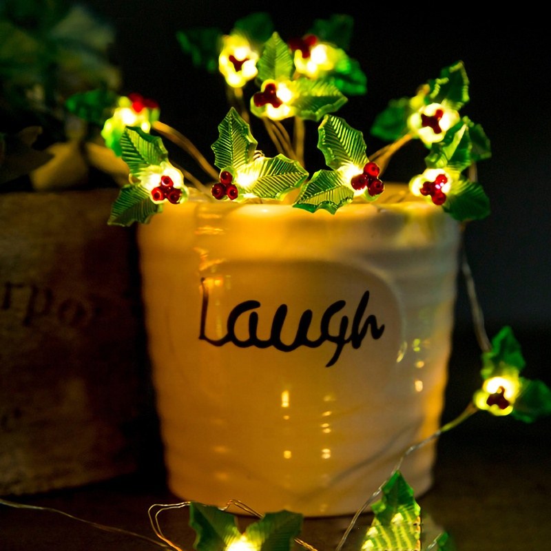 2AA Christmas series copper wire light – YZ-20377