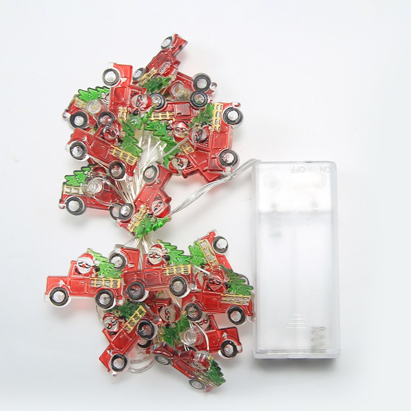 2AA Christmas series copper wire light-car – YZ-20379