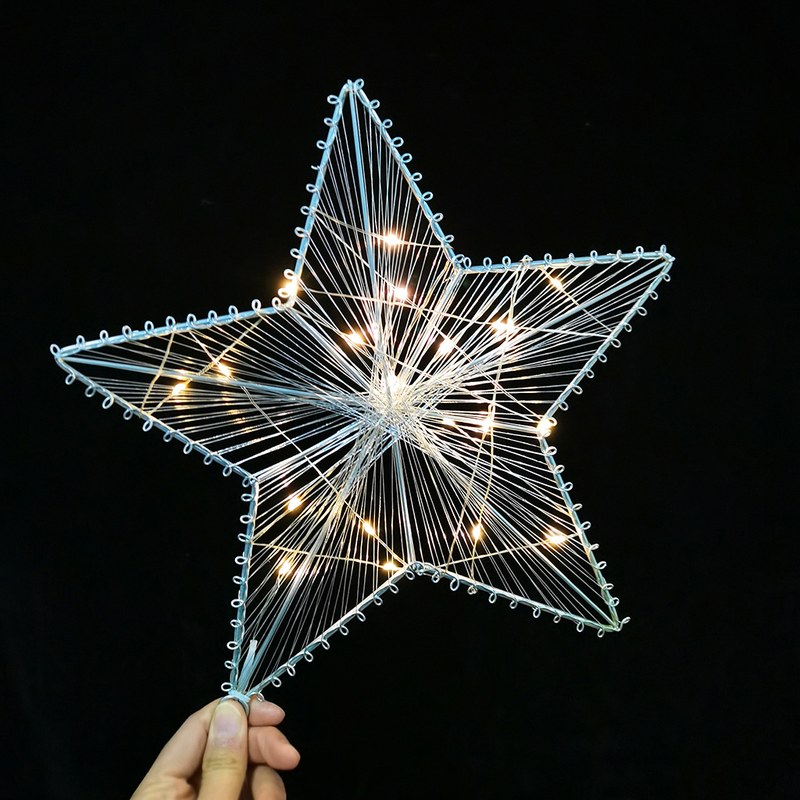 Metal Star with copper wire