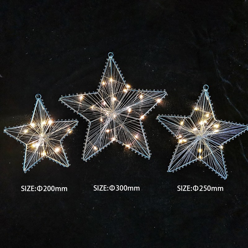 Metal Star with copper wire