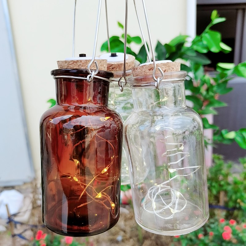 Glass bottle Copper Wire String Light