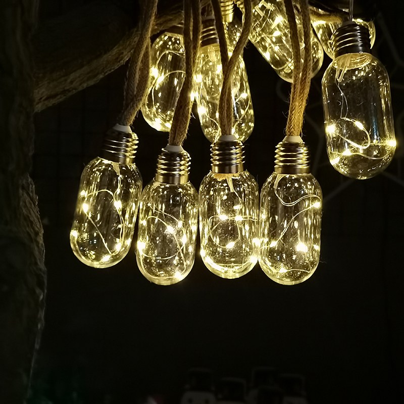 Hemp Rope string light
