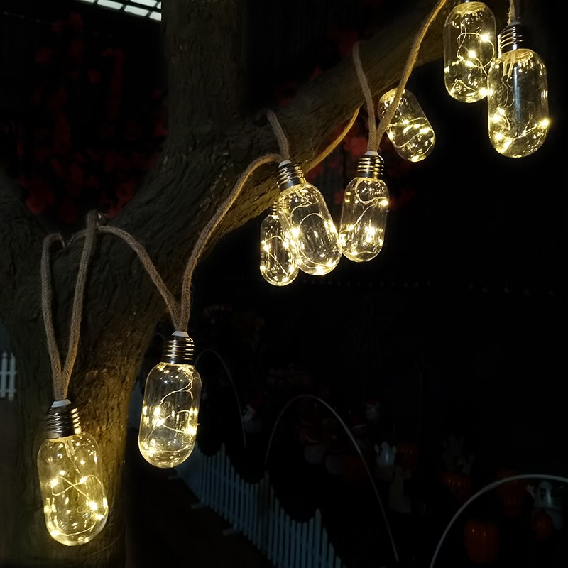 Hemp Rope string light