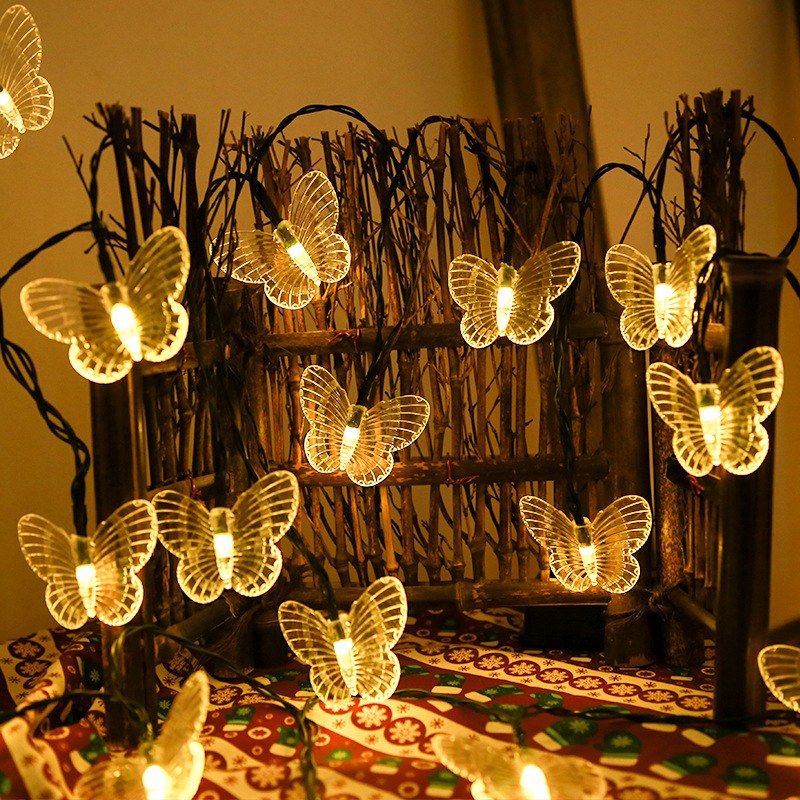 LED string light-Butterfly-Solar – YZ-30020