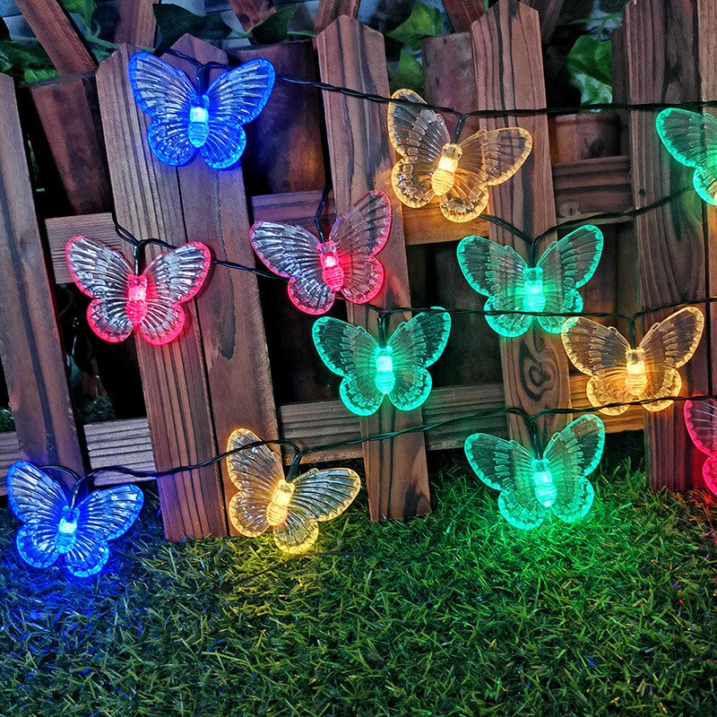 LED string light-Butterfly-Solar – YZ-30020