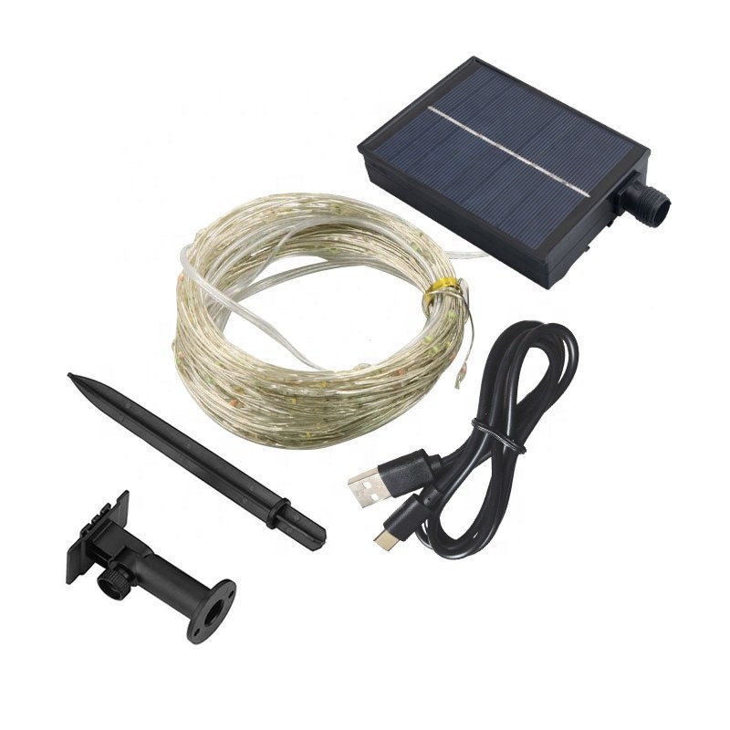 Solar Dual Purpose String Light-Copper wire light – YZ-30027