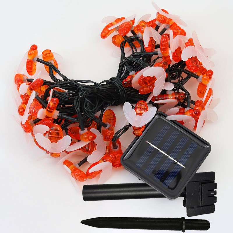 Solar LED string light-Bees