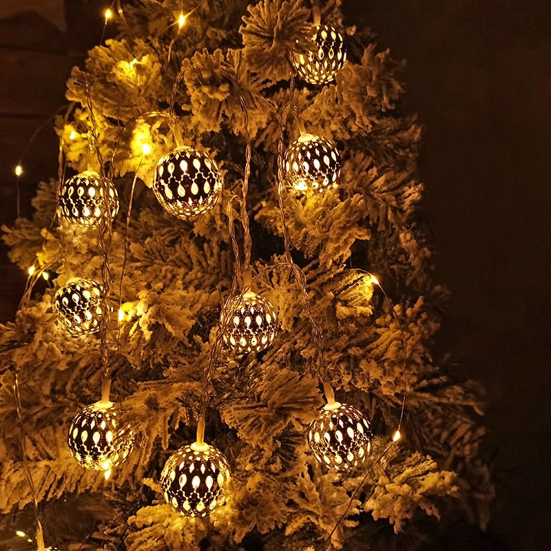 Solar LED string light-Morocco Ball – YZ-30047