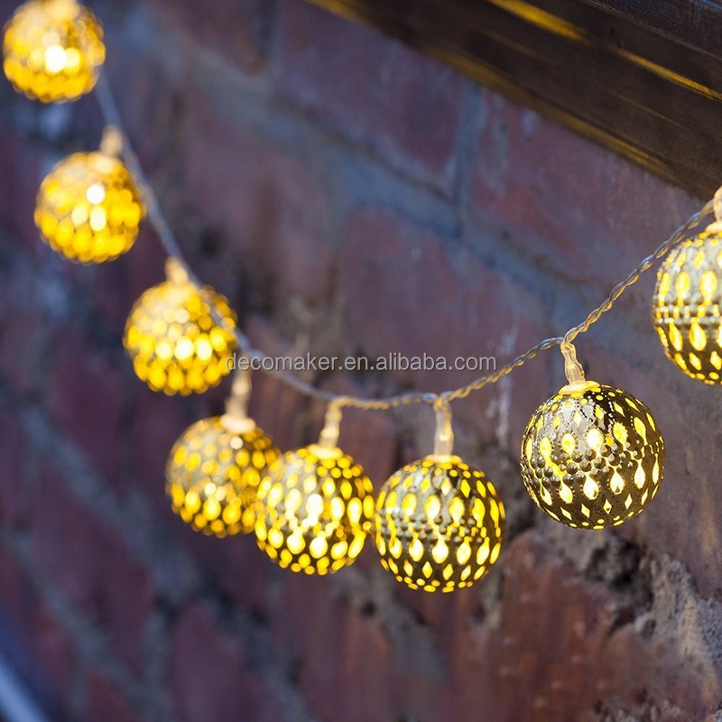 Solar LED string light-Morocco Ball – YZ-30047