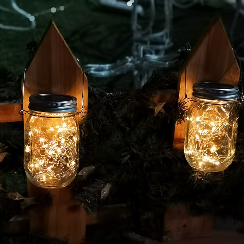 Mason Glass Jar Copper Wire String Light