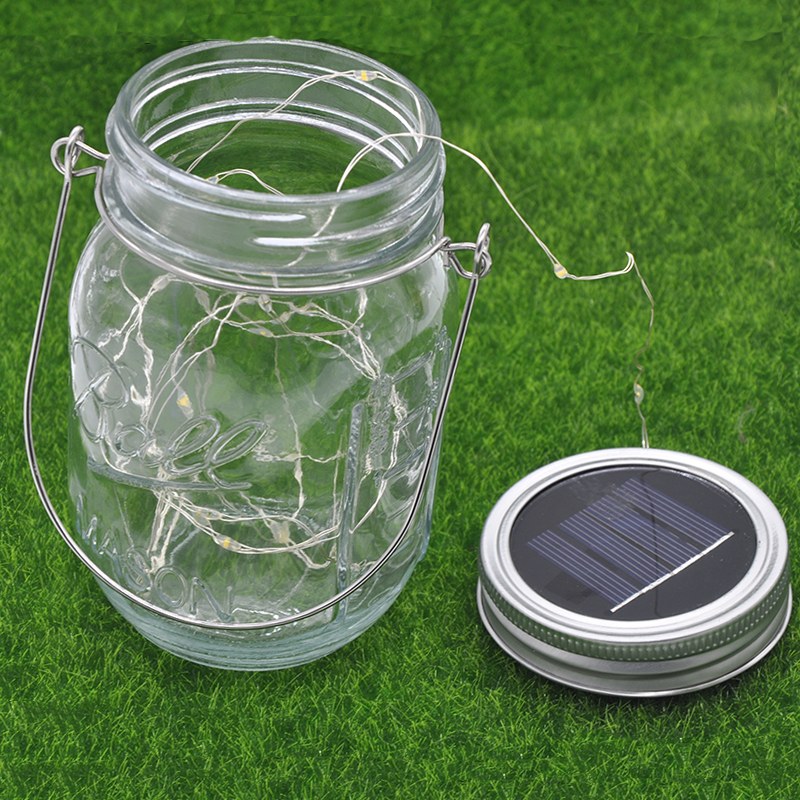 Mason Glass Jar Copper Wire String Light