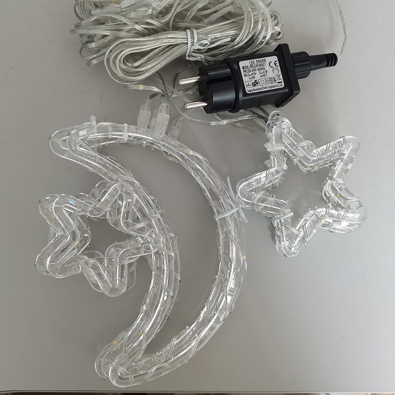 LED icicle light-5 moonstar+5 star