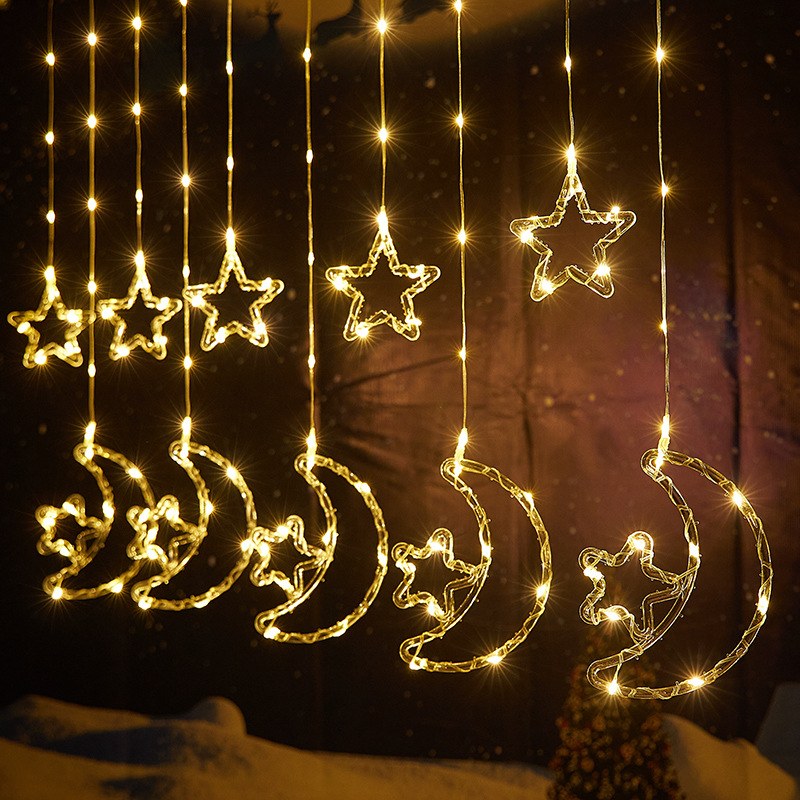 LED icicle light-5 moonstar+5 star