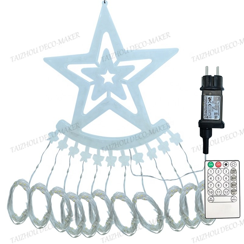 PVC wire curtain light-waterfall effect