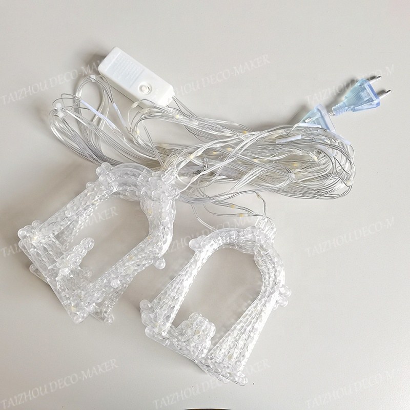 LED curtain light-PVC coated wire