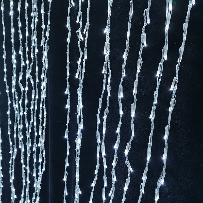 waterfall curtain light