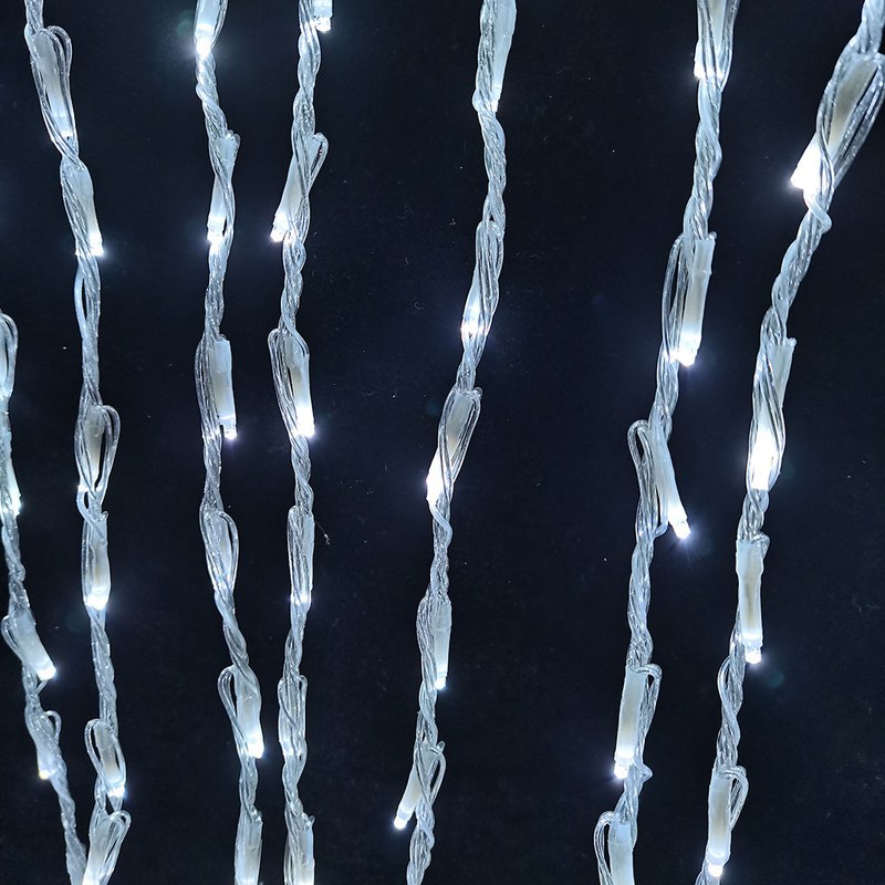 waterfall curtain light
