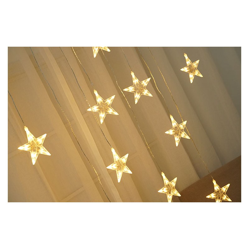 DSCL-ST-WW 150LED STAR CURTAIN LIGHT