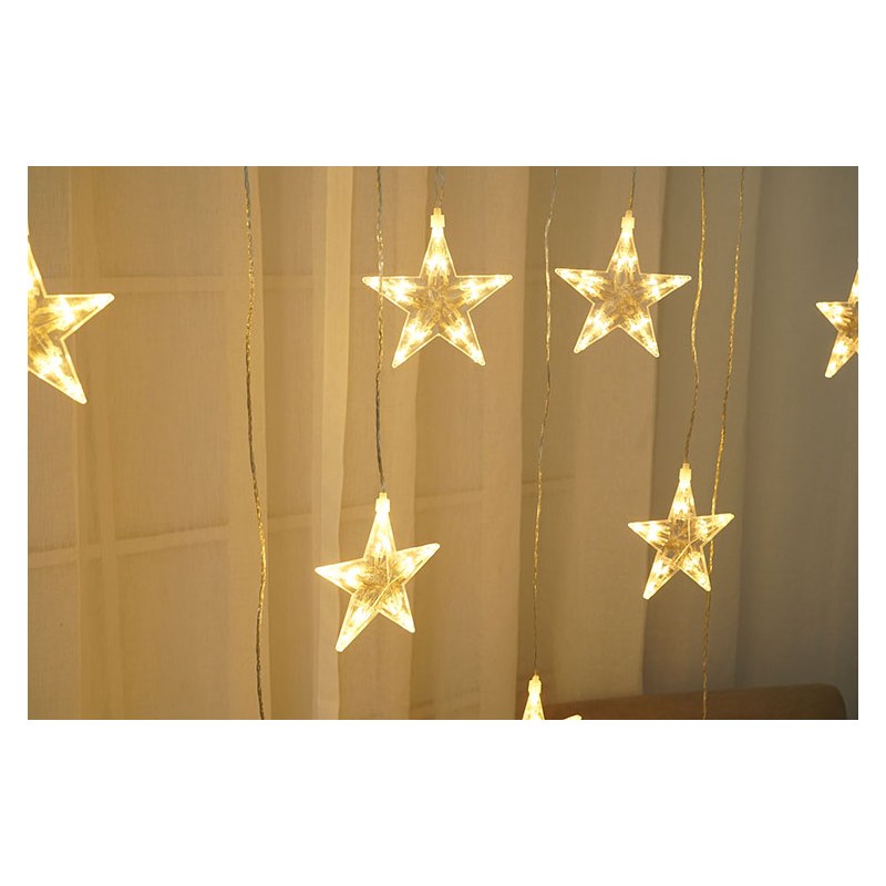 DSCL-ST-WW 150LED STAR CURTAIN LIGHT