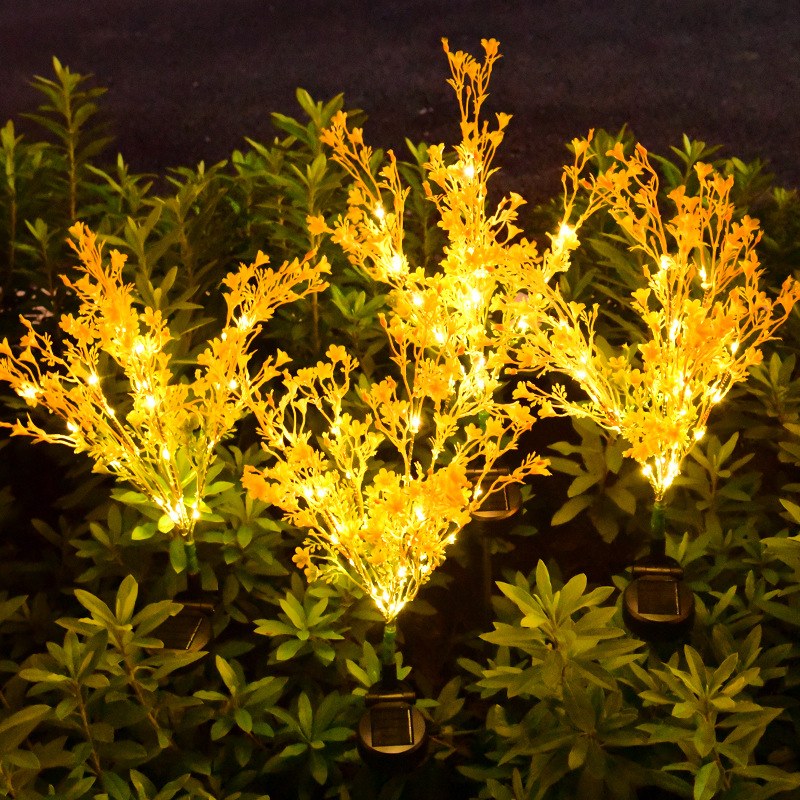 Solar Garden Light- cole flowers – YZ-50035