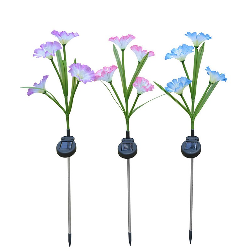 Solar Garden Light- morning glory