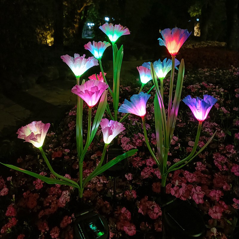 Solar Garden Light- morning glory