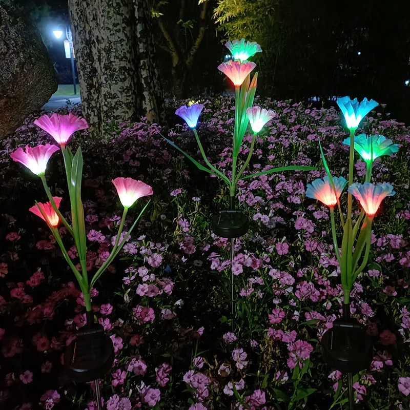 Solar Garden Light- morning glory