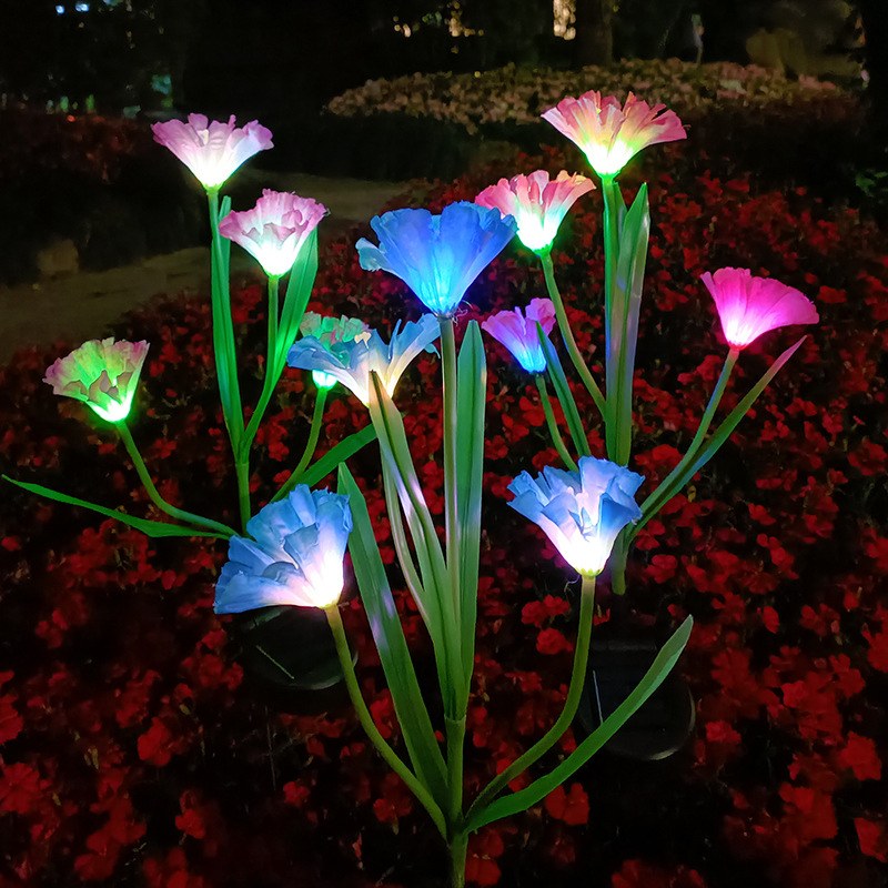 Solar Garden Light- morning glory