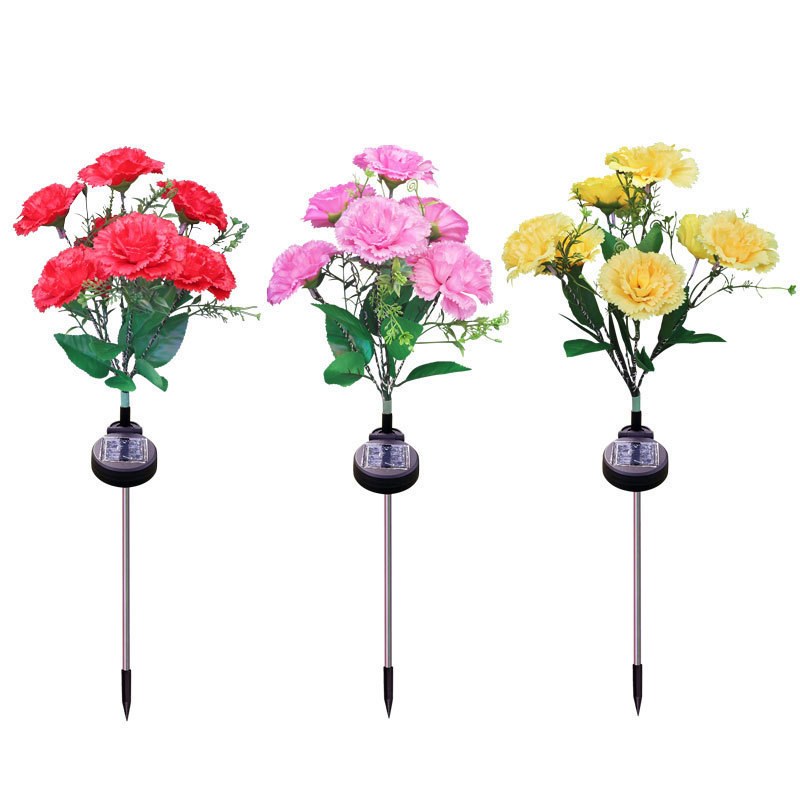 Solar Garden Light- carnation