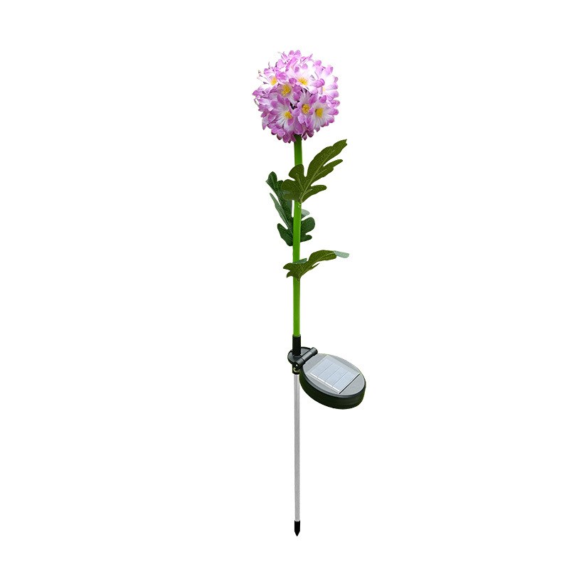 Solar Garden Light- Ball Chrysanthemum