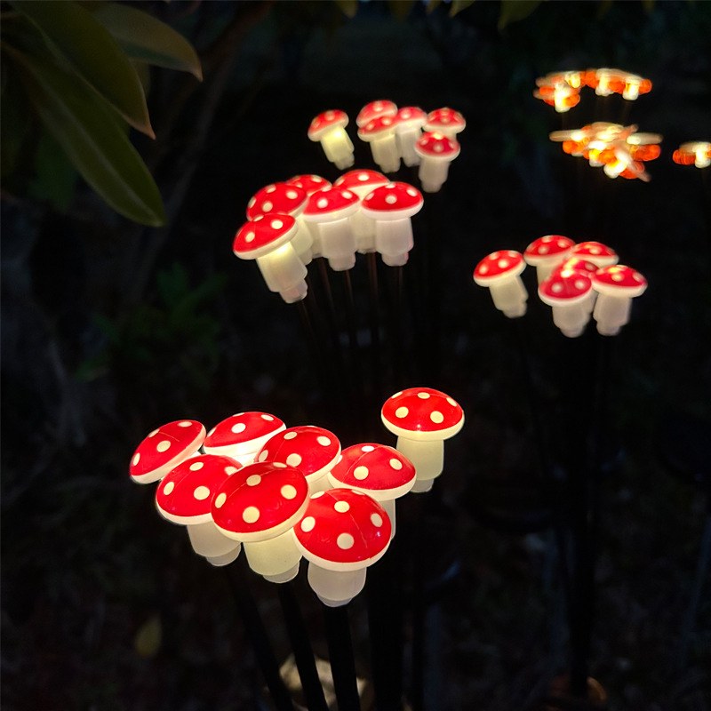 Solar Garden Light- mushroom