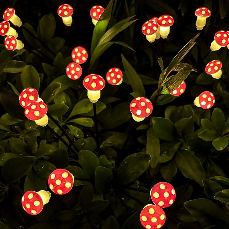 Solar Garden Light- mushroom