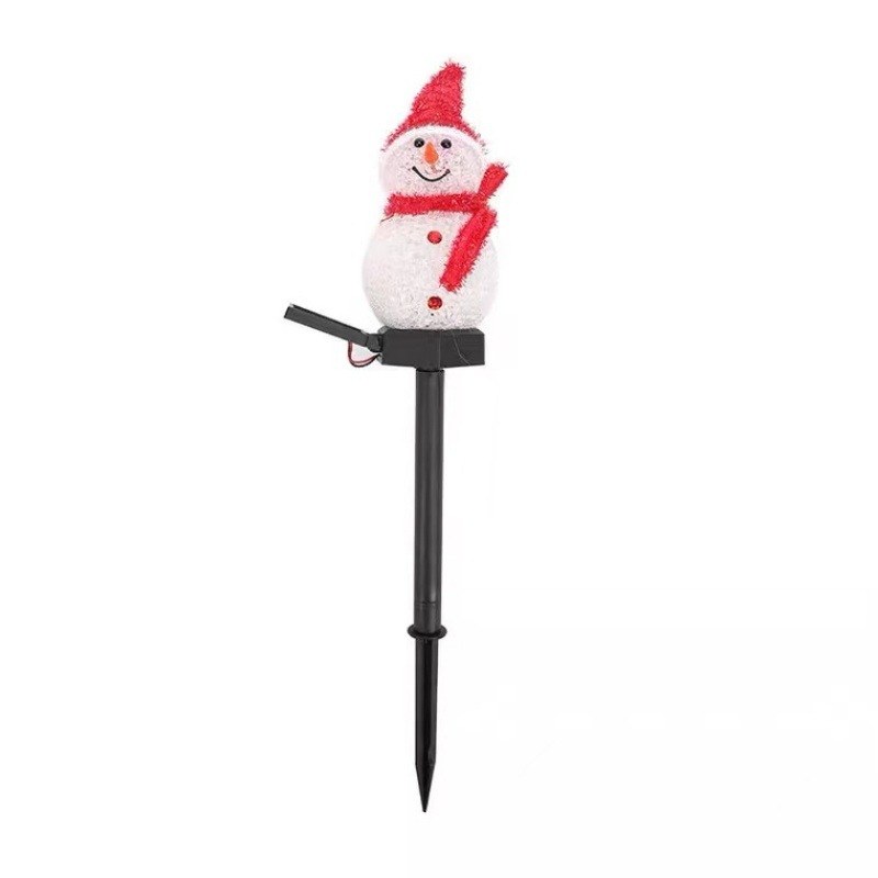 Solar Garden Light- snowman – YZ-50060