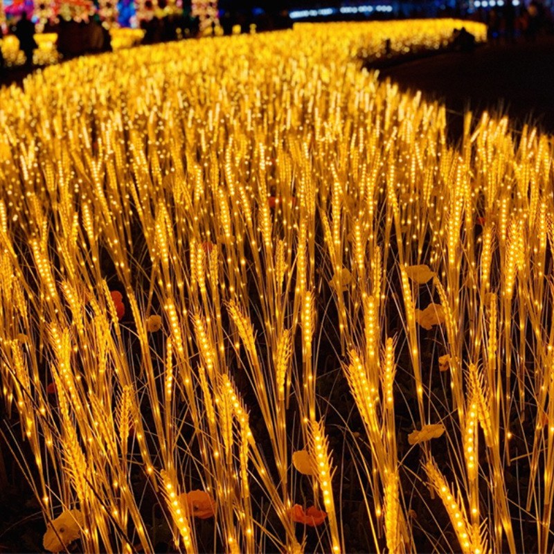 Solar Garden Light- wheat
