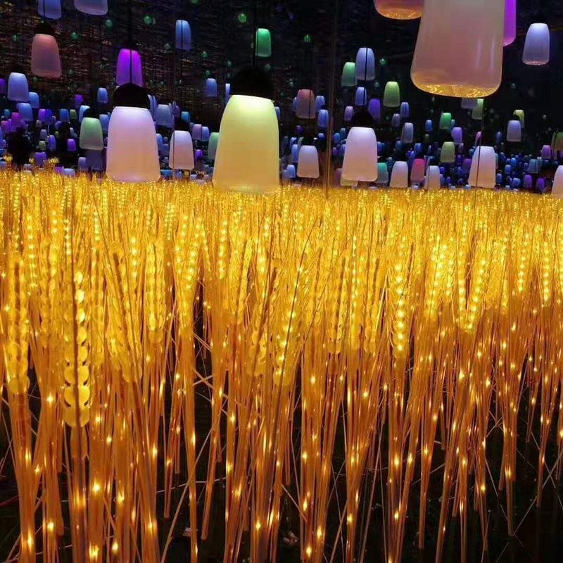 Solar Garden Light- wheat