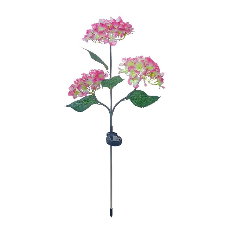 Solar Garden Light-Hydrangea Flower