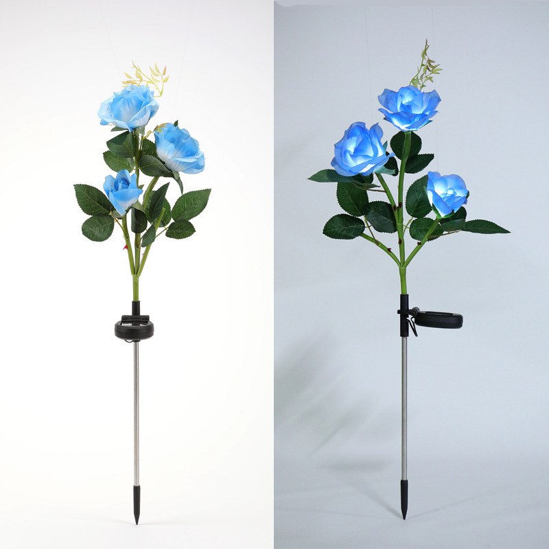 Solar Garden Light-Rose