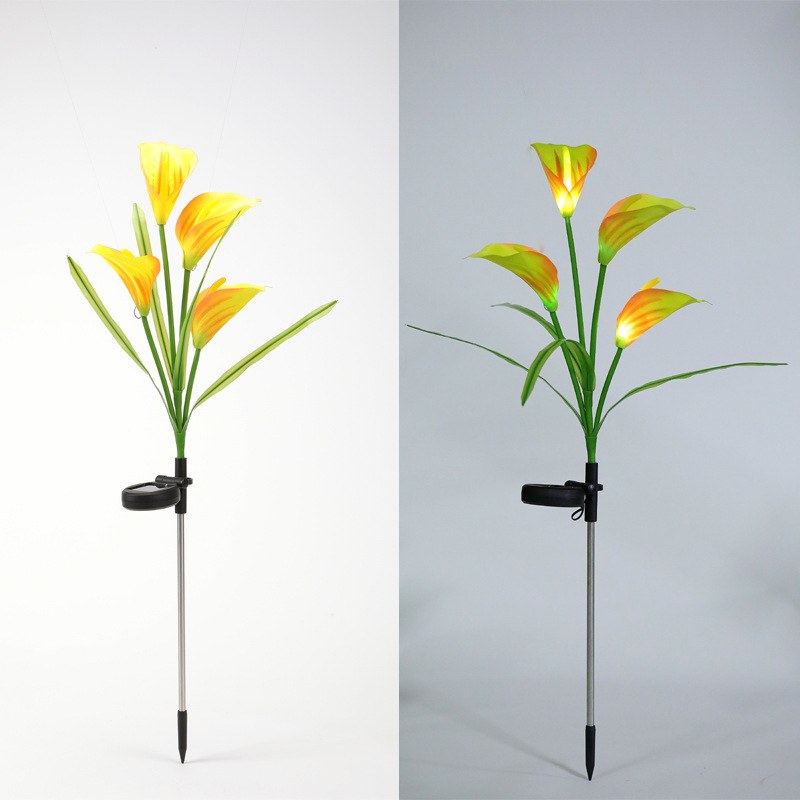 Solar Garden Light-calla lily