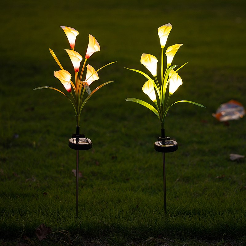 Solar Garden Light-calla lily