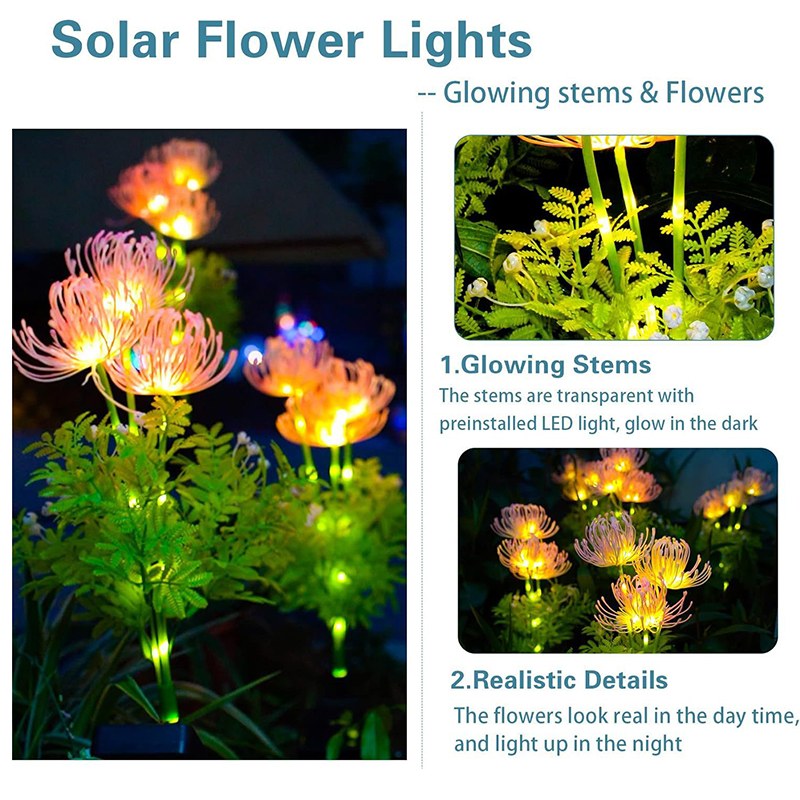Solar Garden Light-Equinox Flower