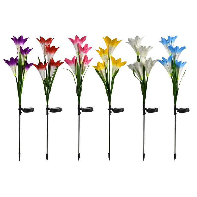 Solar Garden Light-Lily Flower
