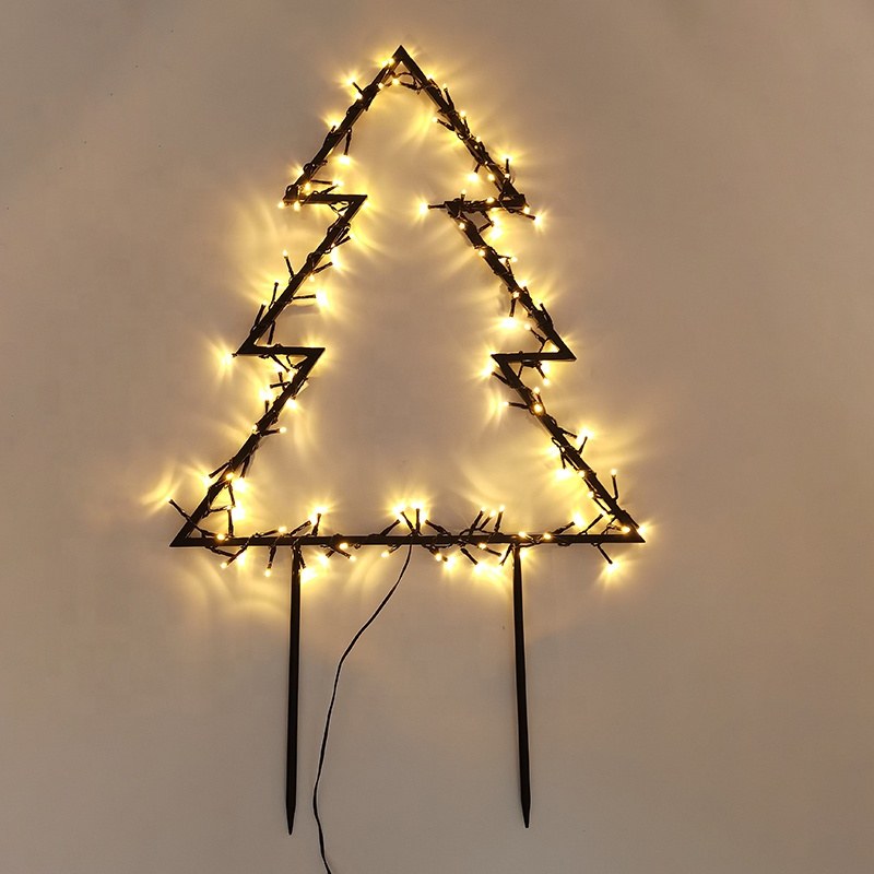 Iron Metal tree Frame LED garden Lights