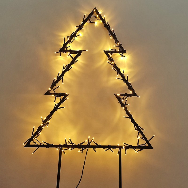 Iron Metal tree Frame LED garden Lights